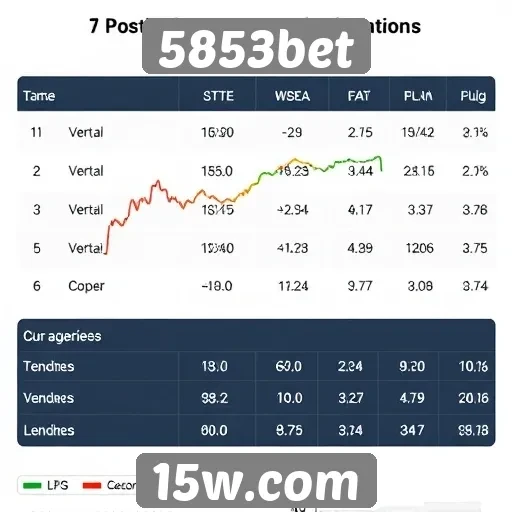 Tendências de apostas em 5853bet