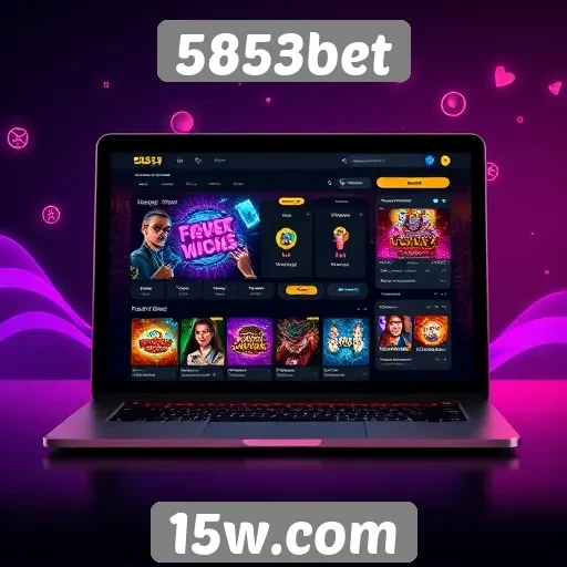 Navegação e usabilidade do site 5853bet
