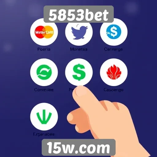 Métodos de pagamento aceitos pelo 5853bet